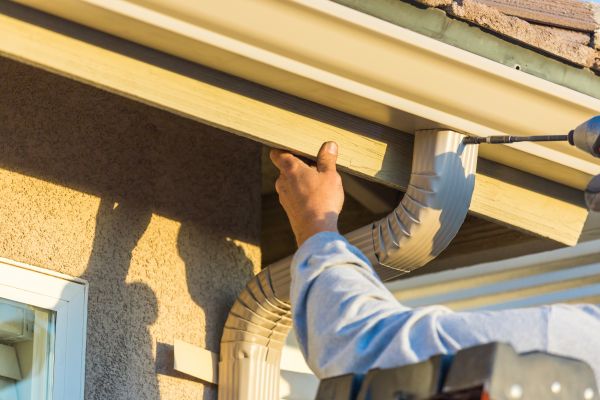Aluminum Rain Gutter Service in Pearland