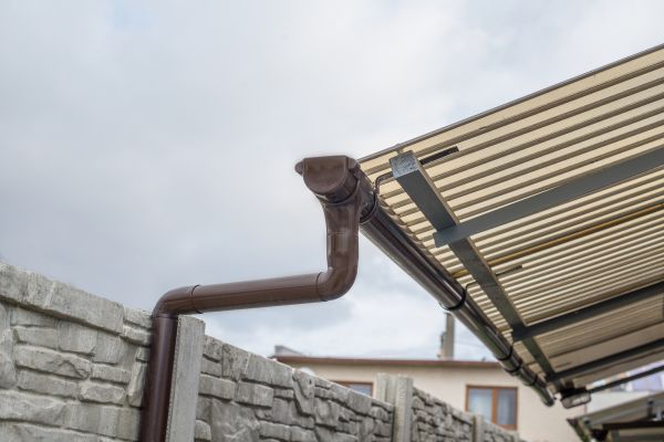 Plastic Downspout Installation in Pearland