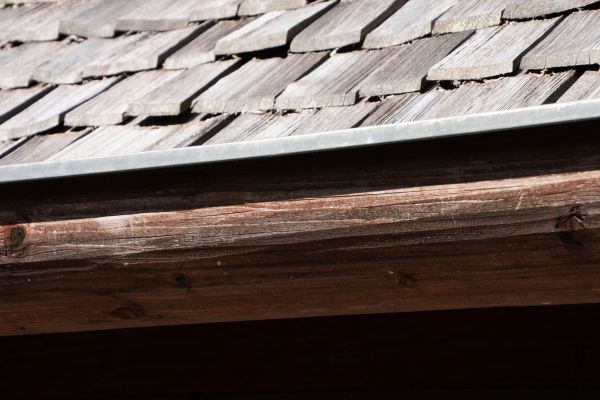 Wood Rain Gutter Installation in Pearland