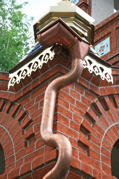 Church Downspout Installation in Pearland