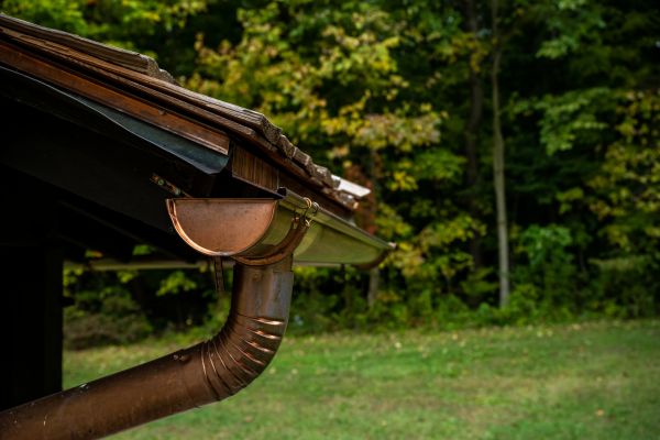 Copper Gutter Service in Pearland